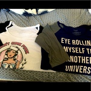 Torrid quarter sleeve Tshirts Size 3